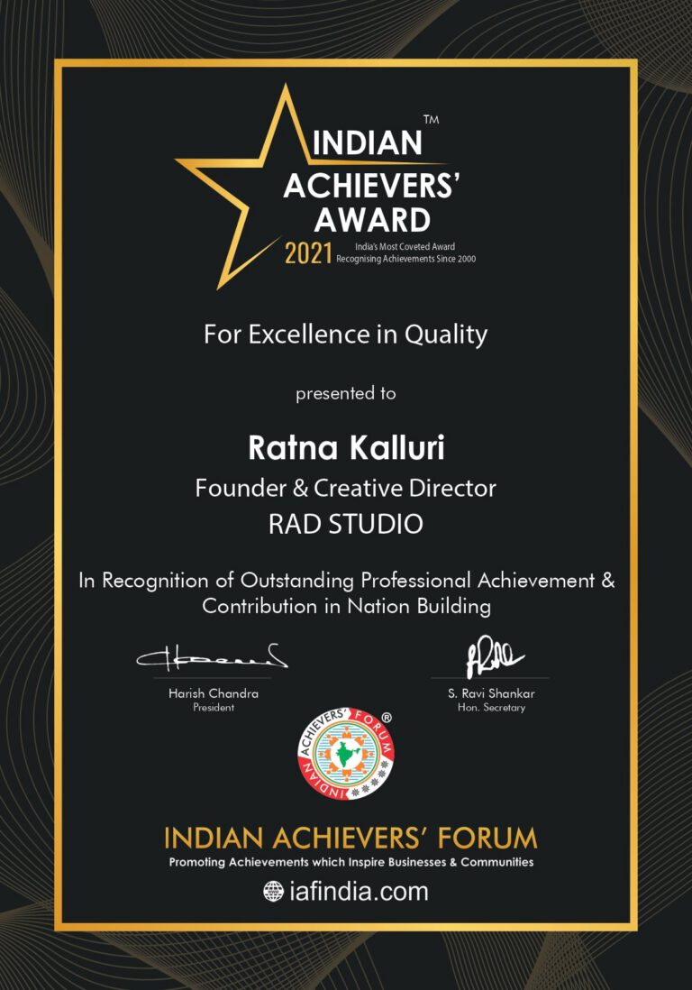 Excellence in Quality Award 2021 by Indian Achievers’ _page-0001-min